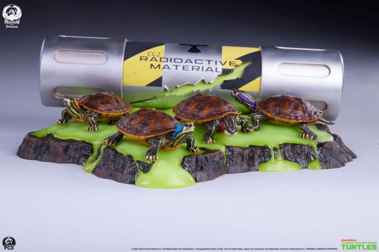 Teenage Mutant Ninja Turtles Diorama Socha 1/1 Origins 13 cm - Kliknutím na obrázek zavřete