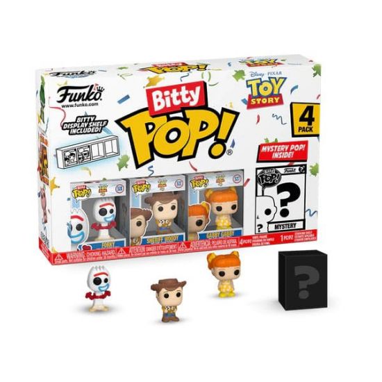 Toy Story Bitty POP! Vinylová Figurka 4-Pack Forky 2,5 cm - Kliknutím na obrázek zavřete