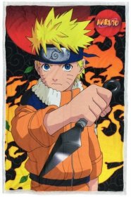 Naruto fleece deka 100 x 150 cm