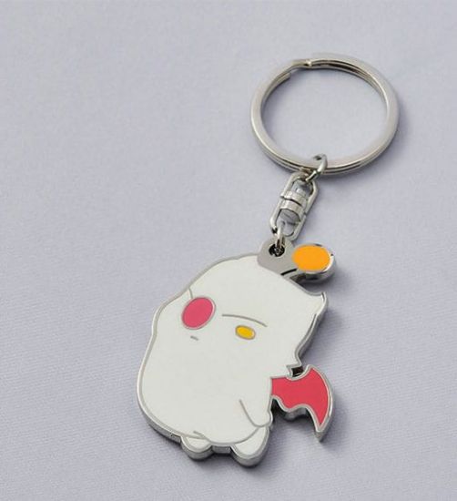 Final Fantasy Series Metal-Keychain Moogle - Kliknutím na obrázek zavřete