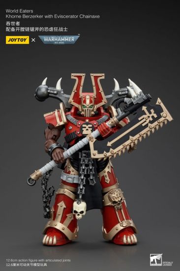 Warhammer 40k Akční figurka 1/18 World Eaters Khorne Berzerker w - Kliknutím na obrázek zavřete