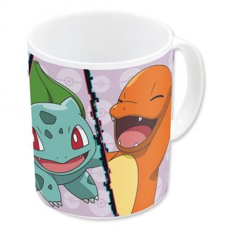 Pokemon Hrnek Charmander, Bulbasaur, Squirtle, Pikachu 320 ml