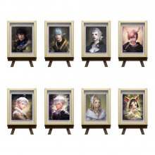 Final Fantasy XIV Framed Portrait magnety Vol. 1 Display (8)