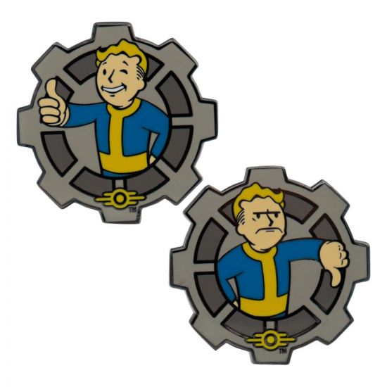 Fallout Replica 1/1 Flip Coin Limited Edition - Kliknutím na obrázek zavřete