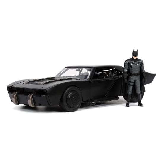 Batman 2022 Hollywood Rides kovový model 1/24 2022 Batmobile wi - Kliknutím na obrázek zavřete