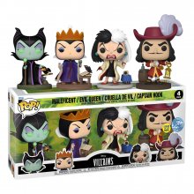 Disney Villains POP! Movies Vinylová Figurka 4-Pack Villains (GW