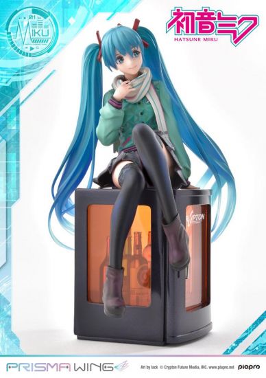 Hatsune Miku Prisma Wing PVC Socha 1/7 Hatsune Miku (Art by lac - Kliknutím na obrázek zavřete