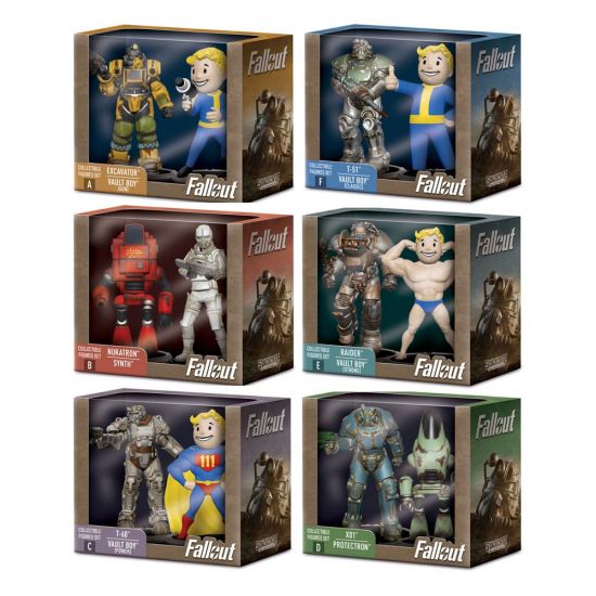 Fallout mini figurky 2-Pack 7 cm prodej v sadě (6) - Kliknutím na obrázek zavřete