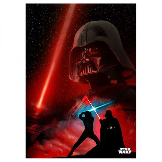 Star Wars kovový plakát Darth Vader Duel Of Fates 32 x 45 cm - Kliknutím na obrázek zavřete