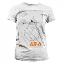 Dámské tričko Star Wars Episode VII BB-8 Blueprint XL