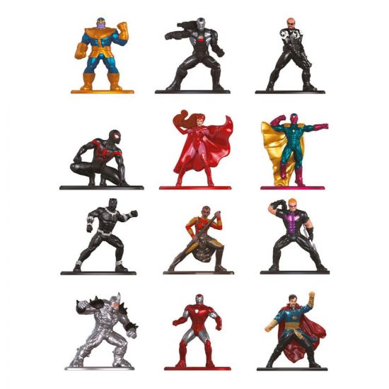 Marvel Nano Metalfigs Diecast mini figurky Display 4 cm (24) - Kliknutím na obrázek zavřete