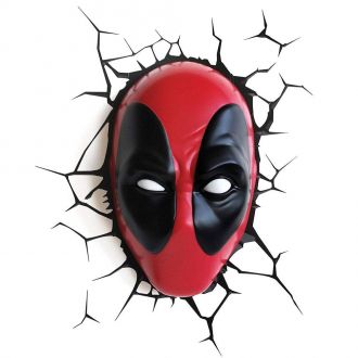 Marvel 3D LED osvětlení Deadpool