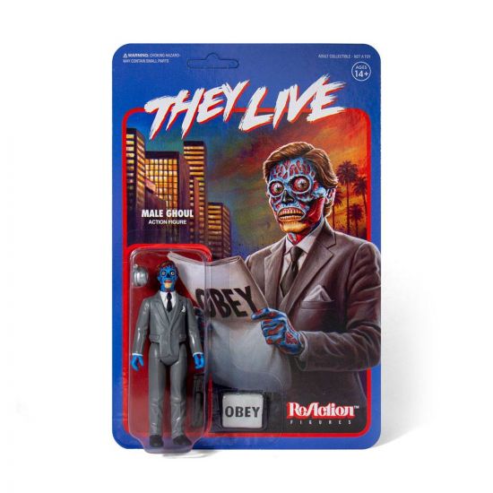 They Live ReAction Akční figurka Male Ghoul 10 cm - Kliknutím na obrázek zavřete