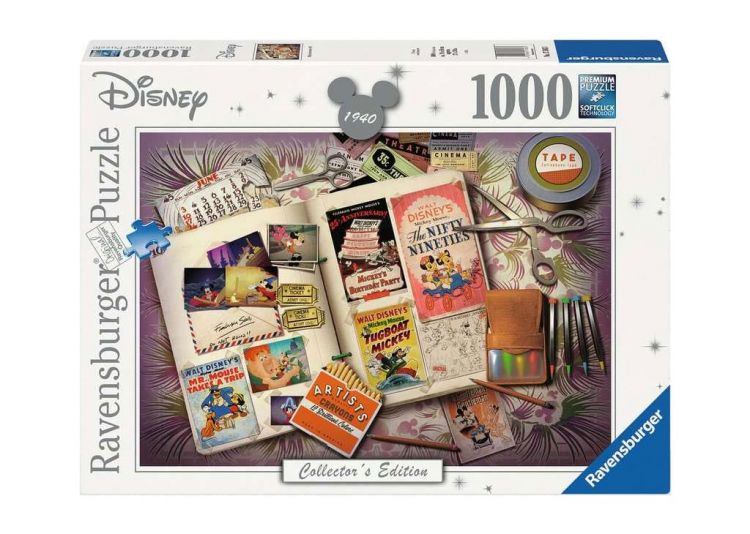 Disney Collector's Edition skládací puzzle 1940 (1000 pieces) - Kliknutím na obrázek zavřete