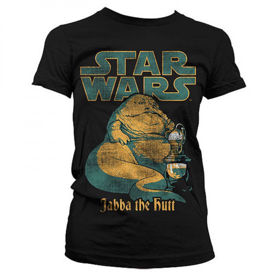 Star Wars dámské tričko Jabba The Hutt velikost M - Kliknutím na obrázek zavřete