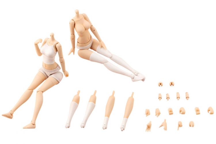 Sousai Shojo Teien Model Kit Accesoory Set 1/10 Dress up Body M - Kliknutím na obrázek zavřete