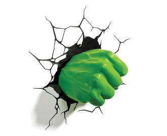 Marvel 3D LED osvětlení Hulk Fist