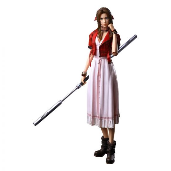 Final Fantasy VII Rebirth Play Kai Arts Akční figurka Aerith Gai - Kliknutím na obrázek zavřete