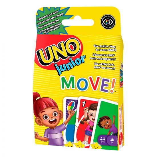 UNO Junior Move! Card Game - Kliknutím na obrázek zavřete