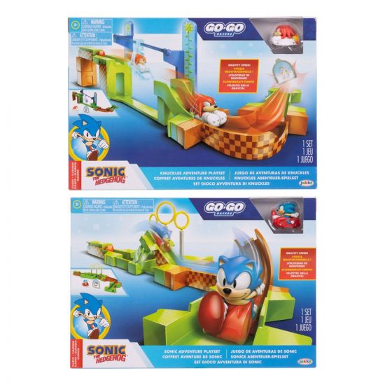 Sonic - The Hedgehog Go Go Racers mini figurka Playset Launching - Kliknutím na obrázek zavřete