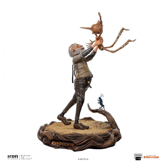 Pinocchio Art Scale Socha 1/10 Gepeto & Pinocchio 23 cm - Kliknutím na obrázek zavřete