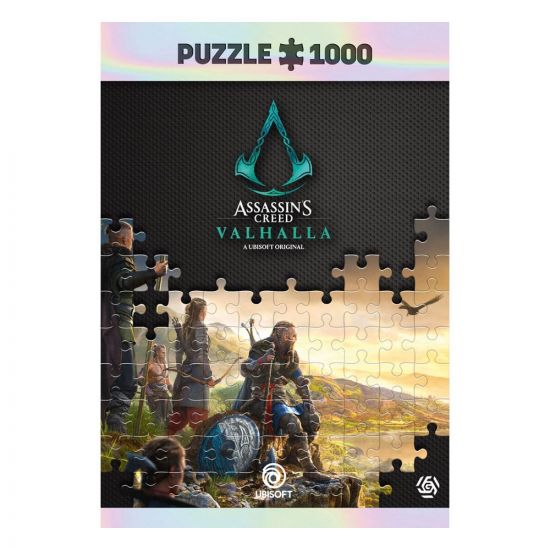 Assassin's Creed Valhalla Premium Puzzle Vista of England (1000 - Kliknutím na obrázek zavřete