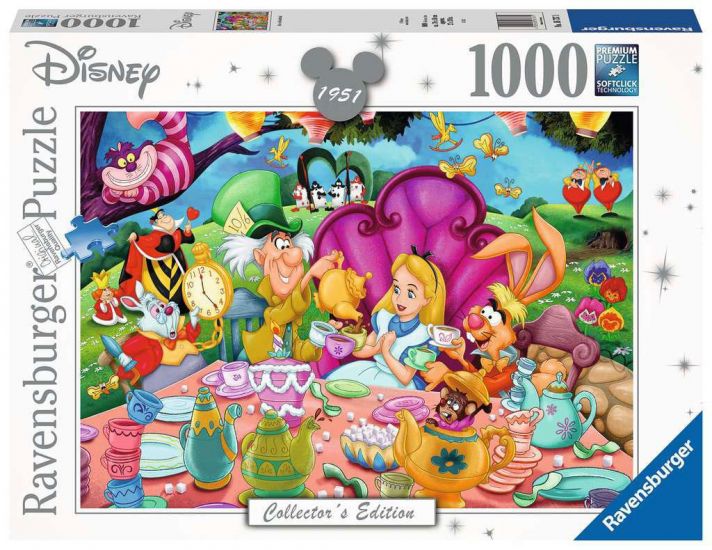 Disney Collector's Edition skládací puzzle Alice in Wonderland ( - Kliknutím na obrázek zavřete