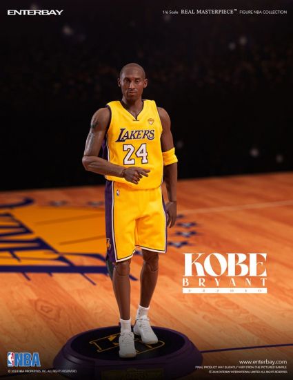 NBA Collection Real Masterpiece Actionfigur 1/6 Kobe Bryant 2420 - Kliknutím na obrázek zavřete