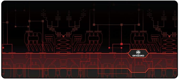 Cyberpunk: Edgerunners XXL Mousepad Arasaka - Kliknutím na obrázek zavřete