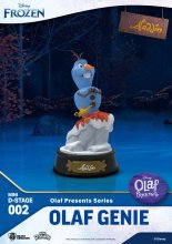 Frozen Mini Diorama Stage PVC Socha Olaf Presents Olaf Genie 12