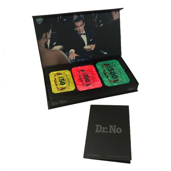 James Bond Replica 1/1 Dr. No Casino Plaques Limited Edition - Kliknutím na obrázek zavřete