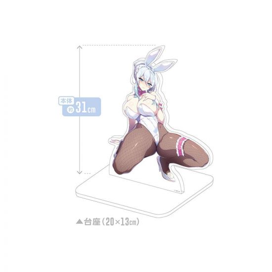 Original Character Acrylic Figure Mifuyu Yukino Bunny Ver. 35 cm - Kliknutím na obrázek zavřete