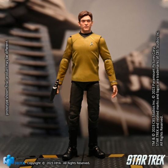 Star Trek Exquisite Mini Akční figurka 1/18 Star Trek 2009 Sulu - Kliknutím na obrázek zavřete