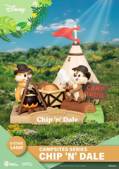 Disney D-Stage Campsite Series PVC Diorama Chip & Dale Special E - Kliknutím na obrázek zavřete