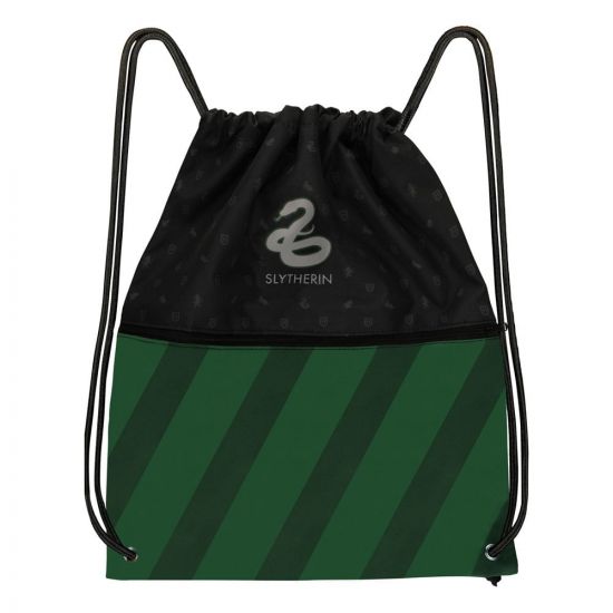 Harry Potter Drawstring Bag Slytherin - Kliknutím na obrázek zavřete