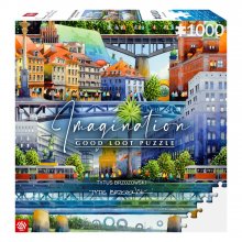 Tytus Brzozowski Imagination Puzzle Warsaw Bridges (1000 pieces)