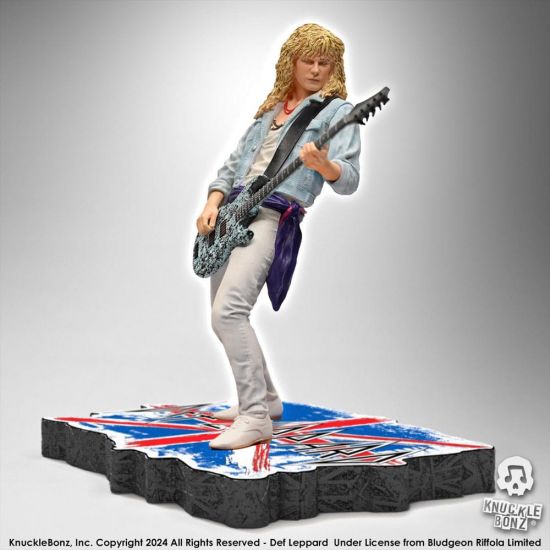 Def Leppard Rock Iconz Socha Rick Savage 24 cm - Kliknutím na obrázek zavřete