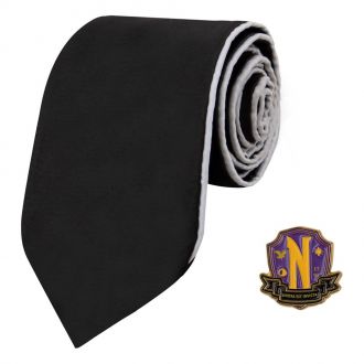 Wednesday Woven Necktie Nevermore Deluxe Edition