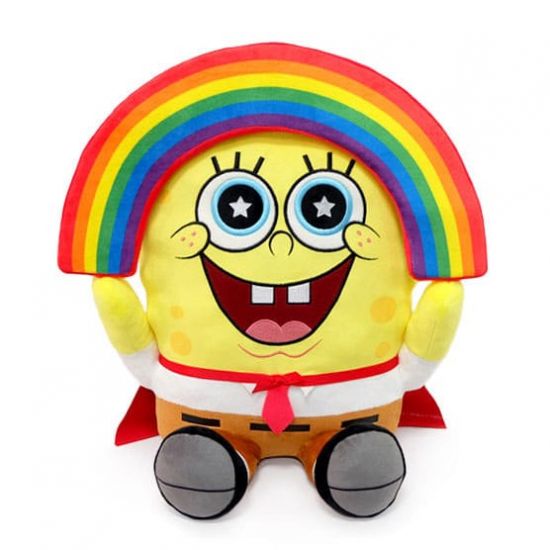 SpongeBob Squarepants: SpongeBob Rainbow 16 inch HugMe Plush - Kliknutím na obrázek zavřete