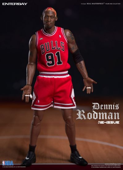 NBA Collection Real Masterpiece Actionfigur 1/6 Dennis Rodman Li - Kliknutím na obrázek zavřete