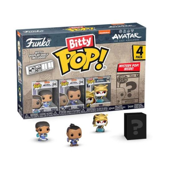 Avatar The Last Airbender Bitty POP! Vinylová Figurka 4-Pack Kat - Kliknutím na obrázek zavřete