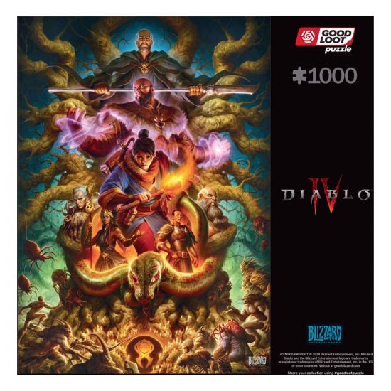 Diablo IV Gaming Puzzle Horadrim (1000 pieces) - Kliknutím na obrázek zavřete