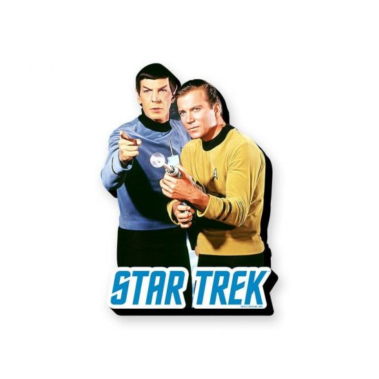 Star Trek: Kirk and Spock Funky Chunky Magnet - Kliknutím na obrázek zavřete