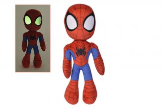 Marvel Plyšák Glow In The Dark Eyes Spider-Man 25 cm