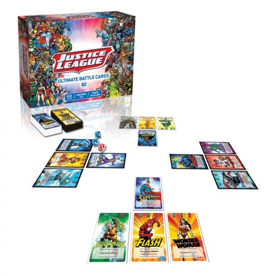 DC Comics karetní hra Justice League Ultimate Battle Cards *Fren - Kliknutím na obrázek zavřete