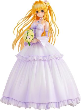 To Love-Ru Darkness PVC Socha 1/7 Golden Darkness Wedding Dress