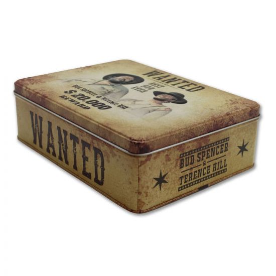 Bud Spencer & Terence Hill Tin box Wanted - Kliknutím na obrázek zavřete