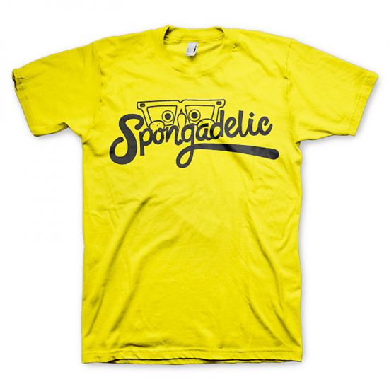 Pánské triko SpongeBob Spongadelic velikost XXL - Kliknutím na obrázek zavřete