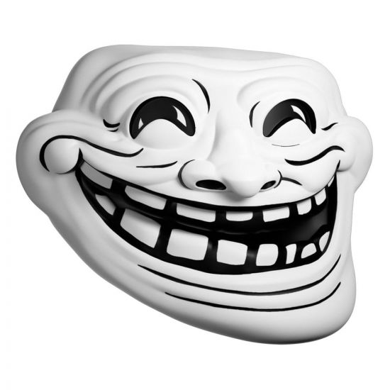 Meme Vinylová Figurka Troll Face 7 cm - Kliknutím na obrázek zavřete