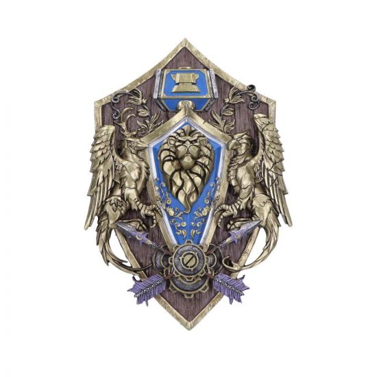 World of Warcraft Plaque Alliance 30 cm - Kliknutím na obrázek zavřete